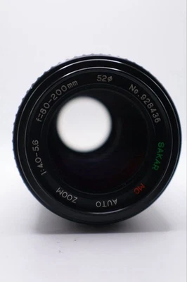  Sakar 80-200mm f/4.0-5.6 Auto Zoom MC Telephoto Lens - Image 1 of 4