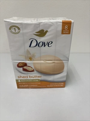 Dove Shea Butter & Vanilla Beauty Bar Soap - 8pk G59-37 Foto 1 de 4