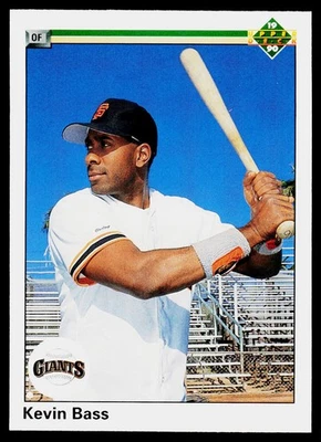 Kevin Bass, 1990 Upper Deck, #793, San Francisco Giants, - Image 1 of 2