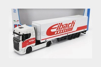 BURAGO 18-31468-31480 SCANIA - S770 V8 TRUCK EIBACH 2021 - WHITE RED - 1/43 - Immagine 1 di 2