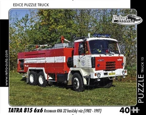 Puzzle TRUCK 15 - Tatra 815 6x6 Rosenbauer Feuerwehrfahrzeug (1982 - 1997) 40 Te - Bild 1 von 2