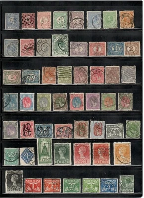 Nice large lot (4 scans)-mnh/mh/used Netherlands 1800's-1977-inc/BOB - - Image 1 of 4