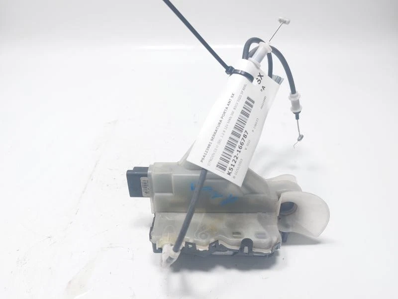 2020 CITROEN C3 III (SX) VERROU DE PORTE AVANT GAUCHE PSA123981 1.2 B 12V MAN 5M - Photo 1/4