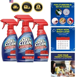 Spray Smacchiatore Lavanderia Potente Pretrattamento per Vestiti Confezione da 3 - Foto 1 di 11