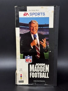 John Madden Football (3DO) *NUR LANGE BOX HÜLLE & DISC - GETESTET* - Bild 1 von 13