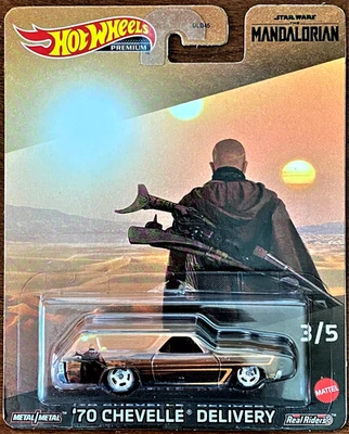 Hot Wheels The Mandalorian '70 Chevelle Delivery Premium 2023 Foto 1 de 2