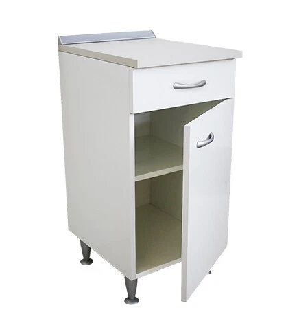 Mobile cucina componibile cm.40, sportello dx e 1 cassetto,top color marmo - Immagine 1 di 1