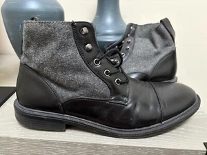 Kenneth Cole Unlisted Roll Withit Boots 11M - Cap Toe Men - Picture 1 of 5