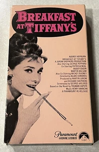 Breakfast At Tiffany’s (1961) VHS Early Release Box -Tested Audrey Hepburn - Picture 1 of 5