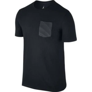 Herren Jordan Sports Wear AJ 12 kurzärmliges T-Shirt mit Taschen sportlich 801587 010 - Bild 1 von 2