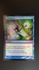 Zendikar ** Spell Pierce (FOIL) ** Mtg Magic (EX/SP) #2