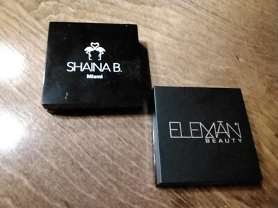 Duo Eyeshadow Lot Of Two Eleman Beauty & Shaina B. Miami - Image 1 of 4