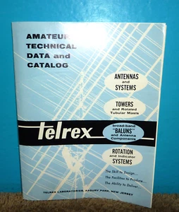 Telrex Laboratories Antennas & System Catalog Original - Imagen 1 de 3
