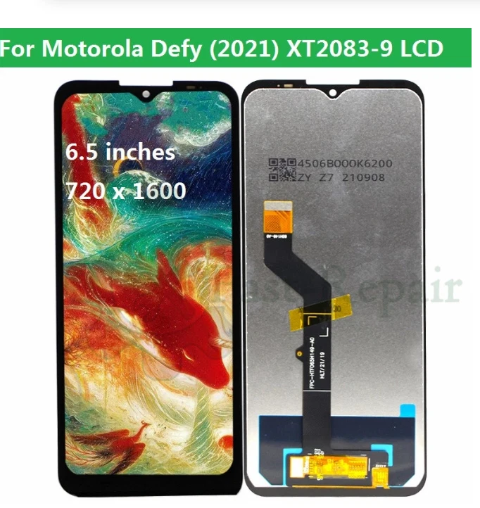 For Motorola Moto Defy (2021) 6.5'' LCD Display Touch Screen Digitizer Assembly - Image 1 of 1