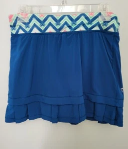 Lululemon | Ivivva Girls Athletic Activewear Skirt Shorts Blue Size 14 - Picture 1 of 6