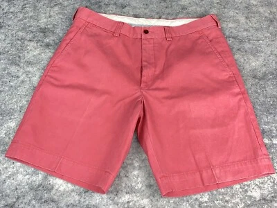 Pantalones Cortos Polo Ralph Lauren Para Hombre Talla 36 Rosa Salmón Golf Chino Elastizados Calce Clásico Foto 1 de 4