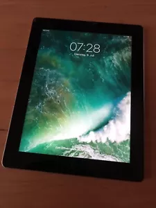 Apple iPad 4 16GB Tablet 9.7 Zoll WiFi + LTE schwarz 4. Gen. A1460 Touch Bruch - Bild 1 von 13