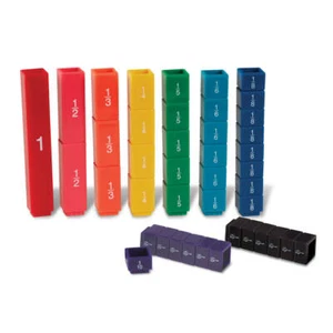 Fraction Tower Cubes Teaching Fractions Activity Set - Learning Resources - Picture 1 of 6