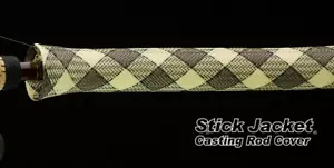 Stick Jacket Fishing Rod Cover - Casting Model, Rattlesnake Camo - Picture 1 of 2