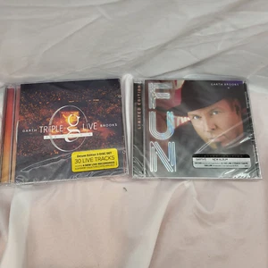 Garth Brooks Triple G Live Deluxe 3-CD and FUN Limited Edition CD, New Sealed - Picture 1 of 5