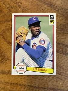Tarjeta de novato 1982 Donruss - #252 Lee Smith (RC) - Imagen 1 de 2