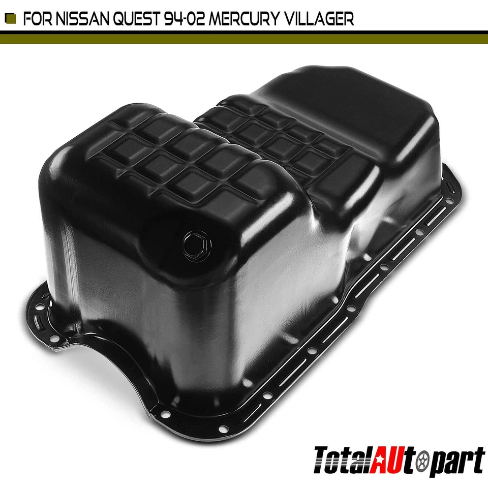 Cacerola de aceite del motor con 18 orificios para pernos para Mercury Villager Nissan Quest 3,0 L 3,3 L 264512 Foto 1 de 4