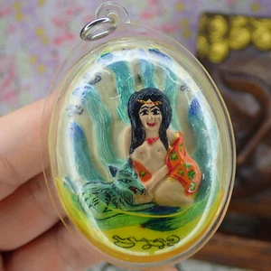 9 Tails Fox Love Charm amulet Holy Thai Talisman NIne Tails Fox Buddhism Pendant - Picture 1 of 10