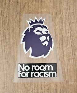 Premier League sleeve patch, badge No Room For Racism Player Size 2023-2024