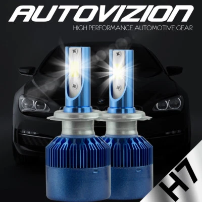 AUTOVIZION LED HID Headlight kit H7 White for Mercedes-Benz C63 AMG S 2015-2016 - Image 1 of 4