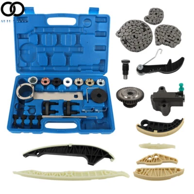 Timing Chain & Tool Kit For Audi A4 A5 Volkswagen CC Jetta Tiguan 2.0L 2010-2015 - Image 1 of 4