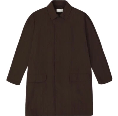 Trench de nailon ligero marrón Zara Originals  Foto 1 de 4