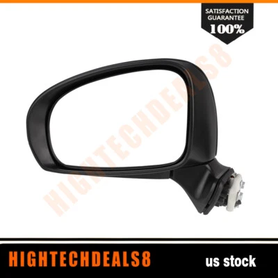 Replacement Mirror Power Heated Black Fits 2015-2017 Toyota PRIUS V Driver Side Foto 1 de 4