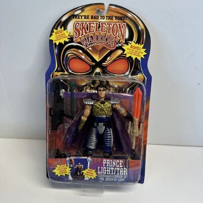 Figura de acción Skeleton Warriors Prince Lightstar Playmates Toys 1994 nuevo de lote nuevo Foto 1 de 4