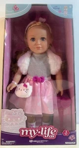 My Life As HELLO KITTY 50th Anniversary 18” Blonde Hair Blue Eyes Poseable NEW - Picture 1 of 4