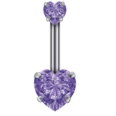 Nuevos anillos ombligo colgantes cristal estrás barra ombligo piercing corporal Foto 1 de 4