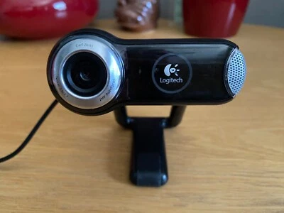 Logitech Webcam Pro 9000 V-UBM46 with 2MP Carl Zeiss Lens USB HD Genuine - Image 1 of 4