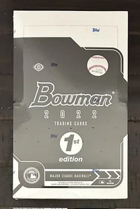 2022 Bowman 1st Edition Unopened Box Factory Sealed New - Picture 1 of 6