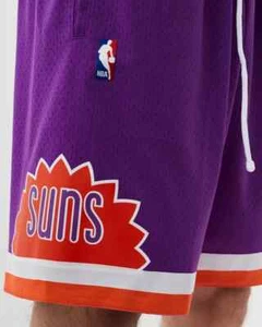 Men's Mitchell & Ness NBA SWINGMAN SHORTS PHOENIX SUNS 1991 Large - Picture 1 of 4
