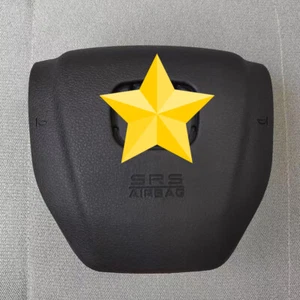 For Honda 10th Civic 2018-2022 steering wheel cover Car Horn cover - Foto 1 di 9