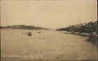 Bay Point Maine Me Harbor Eastern Illus No 20 Real Photo Vintage Postcard