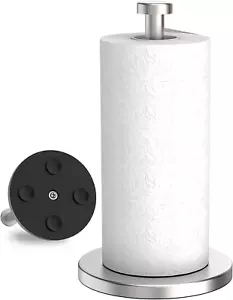 Paper Towel Holder Countertop, Standing Paper Towel Roll Holder for Kitchen Bath - Picture 1 of 12