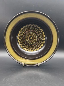 VTG 70s MIKASA MAJORCA ESPARTO E2827 Serving Bowl 10- 1/8" Green and Brown JAPAN - Foto 1 di 6