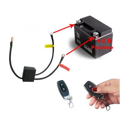 Motorcycle Wireless 12V Battery Disconnect Cut Off Isolator Master Kill Switch - Изображение 1 из 4