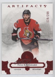2017-18 Upper Deck Artifacts Ruby /299 Derick Brassard #100