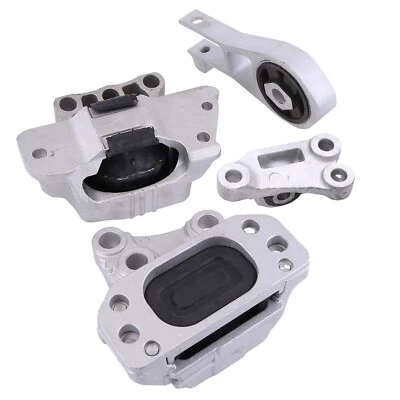 4Pcs Engine Mount & Trans Mount For Fiat 500X 2016-2018 Jeep Renegade 2015-2017 - Image 1 of 4