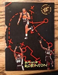 1994-95 Stadium Club Stat Wheel Spinner David Robinson  Super Rare! Spurs