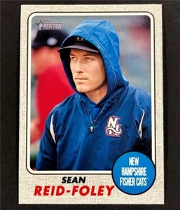 2017 Topps Minor League Heritage #165 Sean Reid-Foley RC Gray Rookie Karte /25 - Bild 1 von 3