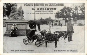 CPA AK PARIS Les Petits otiers parisiens. Coches de cabra (700731) - Imagen 1 de 2