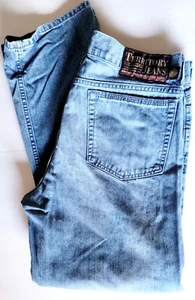 The Territory Ahead Jeans Men's 34 X 32 Blue Denim Straight Leg 100% Cotton - Picture 1 of 11