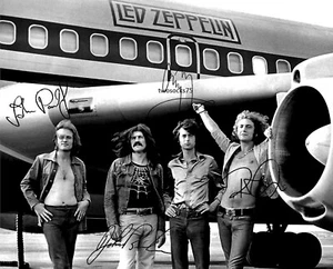 Led Zeppelin Autographed 8x10 Signed reprint Photo - Picture 1 of 1